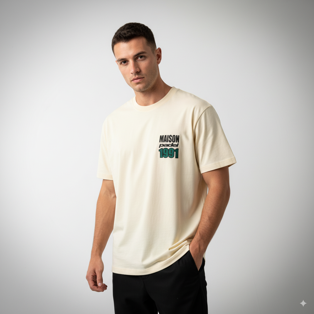 Por Tres T-Shirt - Off-White