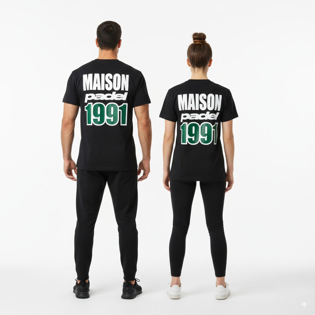 Por Tres T-Shirt - Black